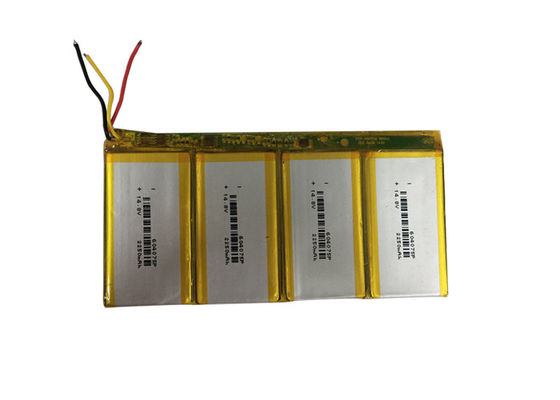 4S1P 14.8V 2250mAh แบตเตอรี่ PAC, ชุดแบตเตอรี่ลิเธียมโพลิเมอร์แบบชาร์จไฟได้สำหรับแท็บเล็ต