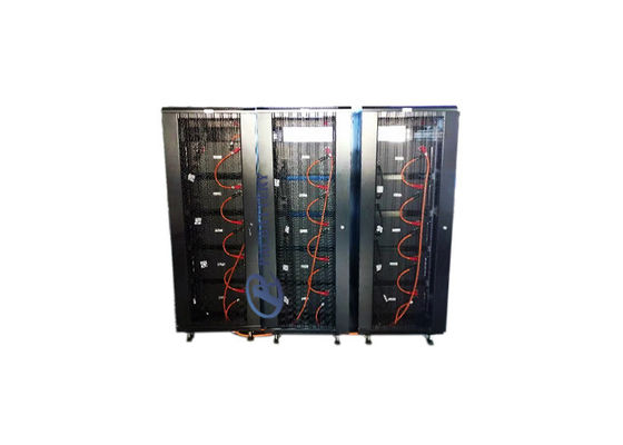 480V 360Ah 173kWh ระบบแบตเตอรี่ลิเธียมไอออน DC แรงดันสูงสำหรับศูนย์ข้อมูล ESS