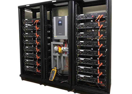 720V 50Ah 36kWh แบตเตอรี่ลิเธียมแรงดันสูงสำหรับระบบจัดเก็บพลังงานของศูนย์ข้อมูล